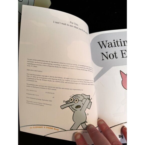 Lot of 3 Mo Willems Books Pigeon wants a Puppy Elephant and Piggie I Lost My Too - Picture 5 of 14